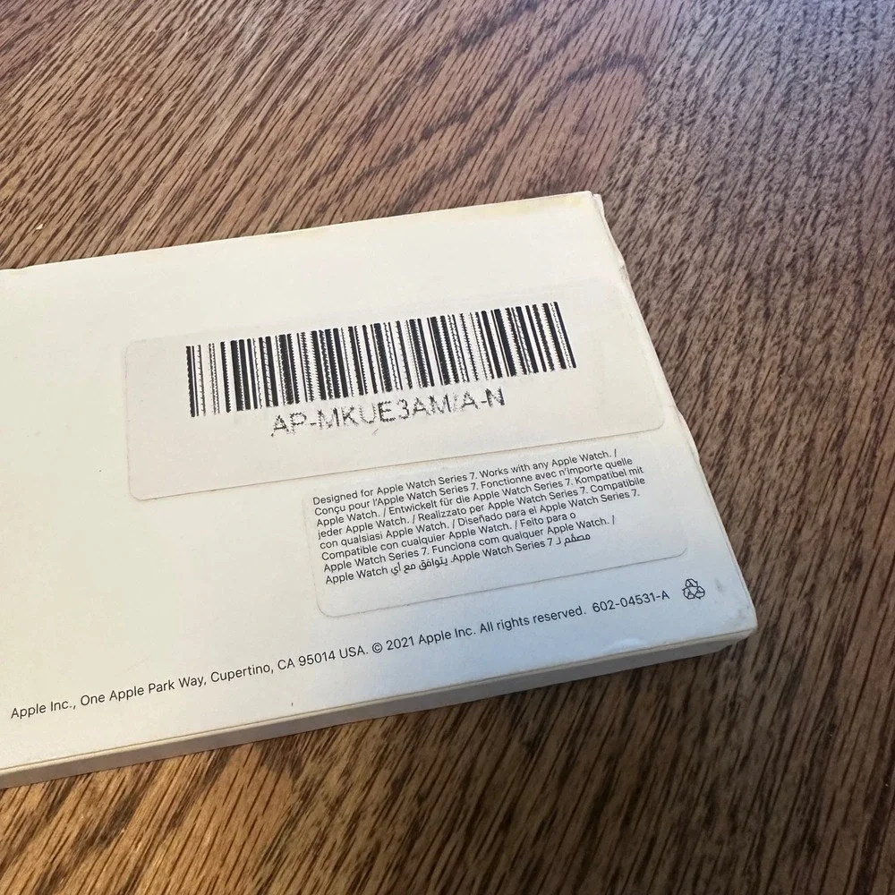 Apple Watch Sport Band 41mm Abyss Blue Genuine Accessory New in Box